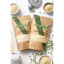 Aktarloji 2 kg Bitkisel Protein Seti ( 1 kg Bezelye Proteini + 1 kg Pirinç Proteini ) %86 Yüksek Protein