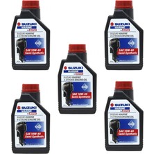 Hızlı Balık Motul Suzuki Marine 4t 10W-40 - 1 Litre Motor Yağı 5 Adet