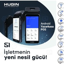 Hugin S1 Android Yazar Kasa Pos/Slikon Kılıf Hediyeli