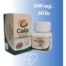 K.b CIALIS100_MG_HAP 100 Mg 1 Kutu 30'lu Orjinal Kutulu Geciktiricil Sertleştiricil Erkekler Için Özel Performans Artırıcıl Cialis_ss 100 Mg Kutulu CIALIS100_S Pa