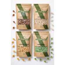 Aktarloji Bitkisel Pastil 4’lü Paket | 1 kg Kekik Şekeri , 1 kg Nane, 1 kg Zencefil ve 1 kg Karanfil