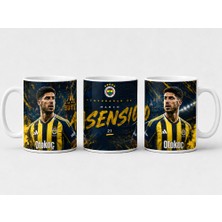 Aion Casa Aıon Casa Marco Asensio Temalı Fenerbahçe Kupa Bardak