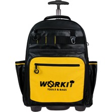 Workit Workıt Bez Tekerlekli Sırt Çanta WKT10079