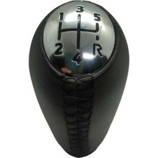 Zmo Technik Megane 2 (Deri) Vites Topuzu (Siyah Dikiş) 8200079112