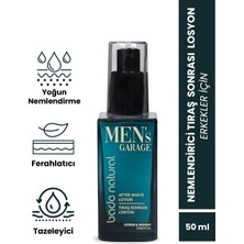 Bade Natural Men's Garage Tıraş Sonrası Losyon Ferahlatıcı ve Yatıştırıcı 50 ml
