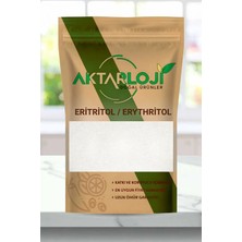 Aktarloji 400 gr Eritritol Doğal Tatlandırıcı 0 Kalori | Keto / Vegan Şeker Alternatifi (Erythritol)