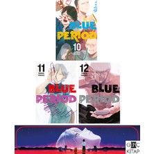 Gerekli Şeyler Yayıncılık Blue Period 10-11-12. Ciltler Manga Seti + Özel Cetvel