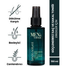 Bade Natural Men's Garage Saç ve Sakal Toniği 150 ml