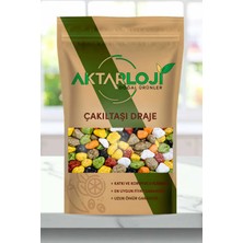Aktarloji 1 kg Renkli Çakıltaşı Çikolata Draje / Atıştırmalık / Sunumluk - Katkısız & Doğal