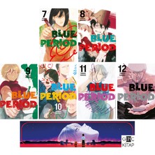 Gerekli Şeyler Yayıncılık Blue Period 7-8-9-10-11-12. Ciltler Manga Seti + Genç Kitap Ayraç