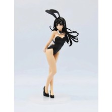 Dek Mai Sakurajima Tavşan Kostümlü Pvc Anime Figürü 24 cm