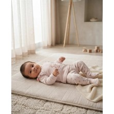 Rose – Papatyalı Fırfırlı Pamuklu Kız Bebek Mevsimlik Takım