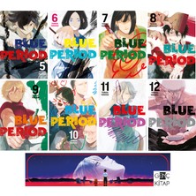 Gerekli Şeyler Yayıncılık Blue Period 5-6-7-8-9-10-11-12. Ciltler Manga Seti + Genç Kitap Ayraç