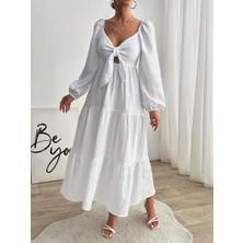 Mass Fashion Kadın Fiyonk Detaylı Gömlek