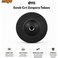Mays Ø115 mm Esnek Cırt Zımpara Tabanı – Polisaj ve Zımpara Altlığı