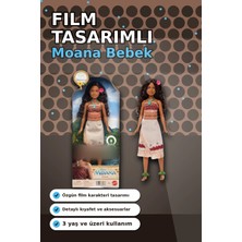 sbodurhome Disney Moana Live Action Film Karakteri 32 cm Bebek Oyuncak, 3-6 Yas Cocuk Hediyesi BX-313367