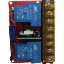 Mucize 30A 2'li Röle Kartı - 5V Çift Kanallı Güç Röle Modülü (SLA-05VDC-SL-C)