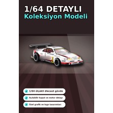 sbodurhome Kaido House 1/64 Diecast Nissan Silvia S13-R Circuit Spec V1 Metal Model Araba BX-313374