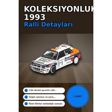 sbodurhome Monte Carlo Blisterli 1/64 Lancia Delta Hf Integrale Model Araba - Tek Adet BX-313356