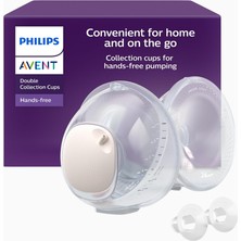 Philips Avent SCF439/01 Eller Serbest Çift Süt Sağım Toplama Kabı Seti