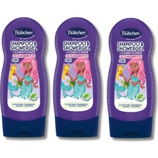 Bübchen Ocean Breeze 3’ü 1 Arada Çocuk Şampuanı, Duş Jeli ve Saç Kremi 230 ml 3'lü Set