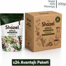 Shazel Hazır Menengiç Kahvesi | Doypack | 200 gr | 24 Adet | 1 Koli