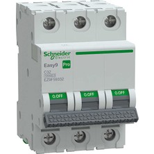 Schneider Electric EZ9F59332 - Easy9 Pro H 3p C 32A Mcb