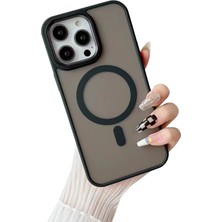 Wonew iPhone 16 Pro Focus Magsafe Mat Siyah Kılıf