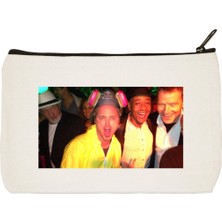 Designedfy Breaking Bad Baskılı Bez Makyaj Çantası, Kalemlik, El Çantası