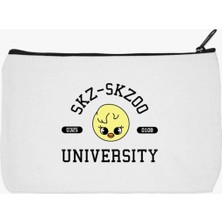 Designedfy Skz-Skzoo Lee Yongok Baskılı Makyaj Çantası, Kalemlik