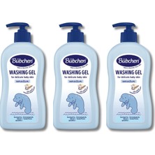 Bübchen Bebek Banyo Yıkama Temizleme Jeli 400 ml 3'lü Set