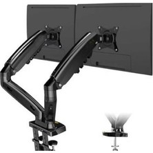 Desfree DY-02 PROFESYONEL AMORTİSÖRLÜ ÇİFTLİ MONİTÖR ASKI KOLU  17" - 32"