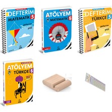 Arı Yayıncılık 5.sınıf Matematik Türkçe Defterim ve Atölyem 2027 Maarif Model+Telefon Tutucu +Çözüm Ayracı