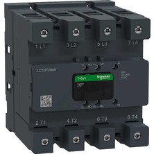 Schneider Electric LC1DT200AKUE - Ctr Deca 200A 4p 100-250V Acdc Evlk