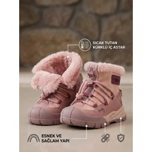 Marco Kids Cherokee Çocuk Tüylu Fermuarlı Outdoor Bot