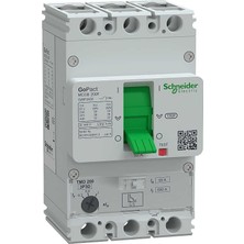 Schneider Electric G20F3A50 - Gomccb 200F 3P3D 50A Adj