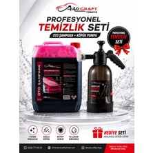 Auto Craft Turkiye Pink Oto Şampuan Köpük Atan Pompa Hediyeli