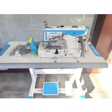 Jack W4-D-02GBX356 Kafadan Motorlu Biye Makinası (Iğne Pozisyonlu, Hız Ayarlı ve Sessiz)