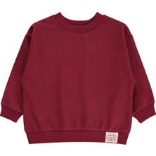 Civil Boys Basic 2-5 Yaş Sweatshirt - Bordo