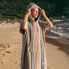 Green Black Stripe Earth Unisex Sörfçü Pançosu Renkli Standart