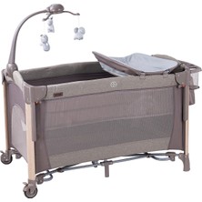 Prego Elips Plus Anne Yanı Oyun Parkı 70X120 cm - Bej