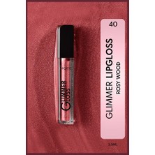 Glimmer Gloss Sorbet Lip Gloss - 40 Rosy Wood