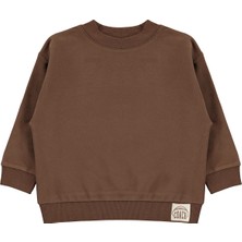 Civil Boys Basic 2-5 Yaş Sweatshirt - Kahverengi