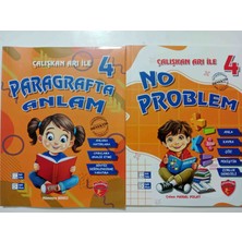 Çalışkan Arı Yayınları 4.sınıf No Problem ve Paragrafta Anlam Eğitim Seti