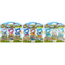 Mossem Istanbul Temalı Metal Buzdolapı Süsü Magnet 3'lü Set ALK5812