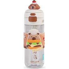 Vagonlife Diller 600 ml Askılı Tritan Su Matarası