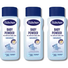 Bübchen Bebek Pudrası 80 gr 3'lü Set