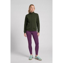 Kadın Fermuarlı Içi Polarlı Sweatshirt