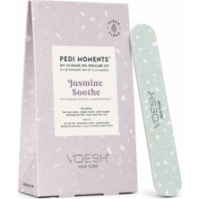 Voesh New York Pedi In A Box Deluxe Pedikür 4 Adımlı Set Jasmıne + Törpü Set (Yasemin)