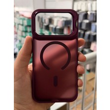 Miscase iPhone 18 Pro Aras Standlı Mat Buzlu Magsafe Kılıf